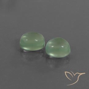 Shop natural 3.34ct 薄いイエローグリーン プレナイト gems, 楕円形, from 南アフリカ at GemSelect. In stock, global shipping!
