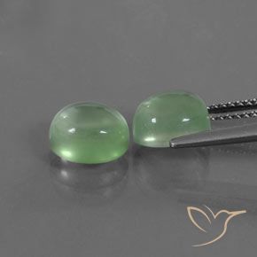 Shop natural 4.62ct イエローグリーン プレナイト gems, 楕円形, from 南アフリカ at GemSelect. In stock, global shipping!
