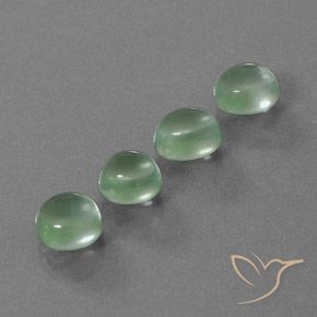 Shop natural 8.41ct ライトグリーン プレナイト gems, 楕円形, from 南アフリカ at GemSelect. In stock, global shipping!