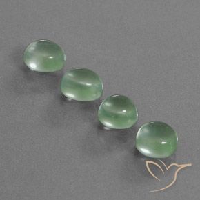 Shop natural 8.41ct ライトグリーン プレナイト gems, 楕円形, from 南アフリカ at GemSelect. In stock, global shipping!