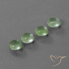 Shop natural 5.58ct ライムグリーン プレナイト gems, 楕円形, from 南アフリカ at GemSelect. In stock, global shipping!