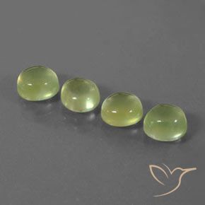 Shop natural 6.69ct 薄いレモンイエロー プレナイト gems, 楕円形, from 南アフリカ at GemSelect. In stock, global shipping!