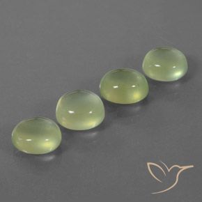 Shop natural 8.04ct イエローグリーン プレナイト gems, 楕円形, from 南アフリカ at GemSelect. In stock, global shipping!