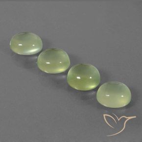 Shop natural 10.32ct ミディアムグリーン プレナイト gems, 楕円形, from 南アフリカ at GemSelect. In stock, global shipping!