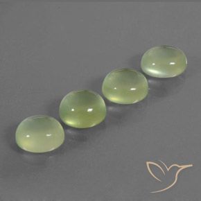 Shop natural 10.32ct ミディアムグリーン プレナイト gems, 楕円形, from 南アフリカ at GemSelect. In stock, global shipping!