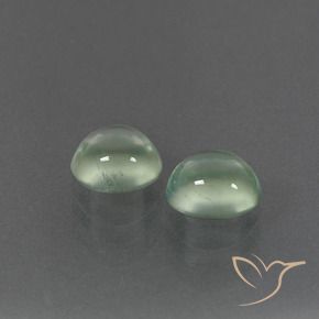 Shop natural 2.70ct 薄いペアーグリーン プレナイト gems, 楕円形, from 南アフリカ at GemSelect. In stock, global shipping!