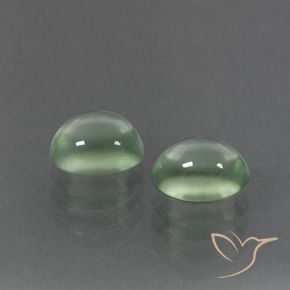 Shop natural 3.47ct ライトグリーン プレナイト gems, 楕円形, from 南アフリカ at GemSelect. In stock, global shipping!