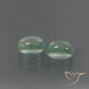 Shop natural 3.18ct 薄いミントグリーン プレナイト gems, 楕円形, from 南アフリカ at GemSelect. In stock, global shipping!