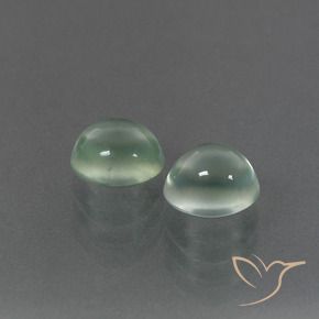 Shop natural 3.16ct 非常に薄い緑 プレナイト gems, 楕円形, from 南アフリカ at GemSelect. In stock, global shipping!