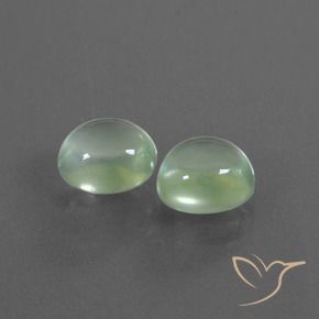 Shop natural 2.78ct 薄いイエローグリーン プレナイト gems, 楕円形, from 南アフリカ at GemSelect. In stock, global shipping!