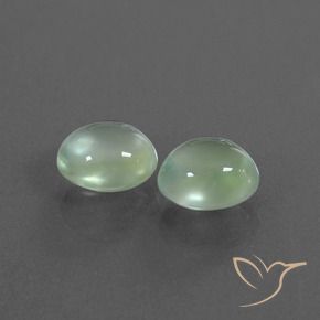 Shop natural 2.65ct 薄い黄がかった緑 プレナイト gems, 楕円形, from 南アフリカ at GemSelect. In stock, global shipping!