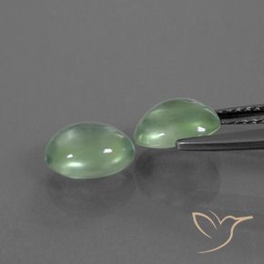Shop natural 2.62ct 黄みがかったグリーン プレナイト gems, 楕円形, from 南アフリカ at GemSelect. In stock, global shipping!