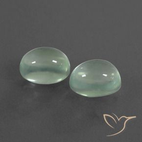 Shop natural 4.28ct 非常に薄い黄緑 プレナイト gems, 楕円形, from 南アフリカ at GemSelect. In stock, global shipping!