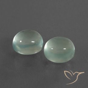 Shop natural 4.96ct 非常に薄い黄緑 プレナイト gems, 楕円形, from 南アフリカ at GemSelect. In stock, global shipping!