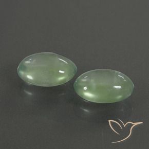 Shop natural 3.48ct ウォームグリーン プレナイト gems, 楕円形, from 南アフリカ at GemSelect. In stock, global shipping!
