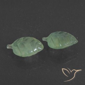 Shop natural 10.15ct 薄いペアーグリーン プレナイト gems, ファンシー, from 南アフリカ at GemSelect. In stock, global shipping!