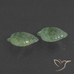 Shop natural 9.01ct 薄いペアーグリーン プレナイト gems, ファンシー, from 南アフリカ at GemSelect. In stock, global shipping!