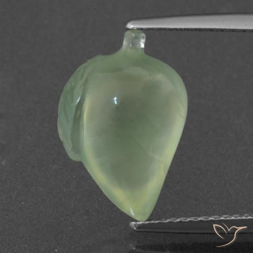 Shop natural 11.68ct ライムグリーン プレナイト gems