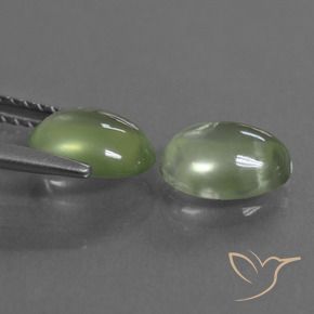 Shop natural 2.85ct ライトグリーン プレナイト gems, 楕円形, from 南アフリカ at GemSelect. In stock, global shipping!