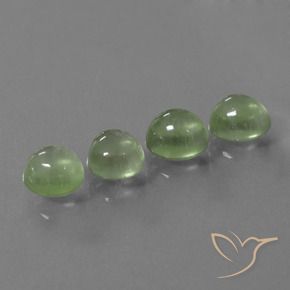 Shop natural 8.35ct ペアーグリーン プレナイト gems, 楕円形, from 南アフリカ at GemSelect. In stock, global shipping!