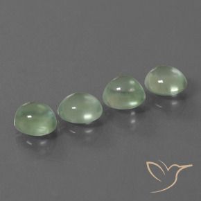 Shop natural 5.96ct 薄いイエローグリーン プレナイト gems, 楕円形, from 南アフリカ at GemSelect. In stock, global shipping!
