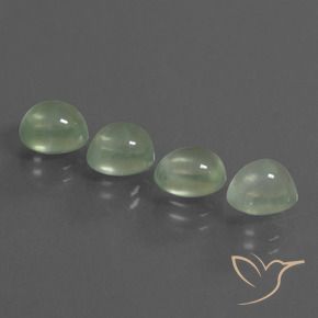 Shop natural 6.64ct 薄いグリーン プレナイト gems, 楕円形, from 南アフリカ at GemSelect. In stock, global shipping!