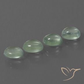 Shop natural 5.00ct 薄いイエローグリーン プレナイト gems, 楕円形, from 南アフリカ at GemSelect. In stock, global shipping!