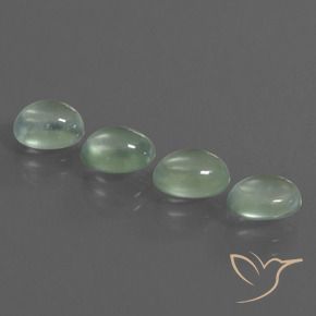Shop natural 5.00ct 薄いイエローグリーン プレナイト gems, 楕円形, from 南アフリカ at GemSelect. In stock, global shipping!