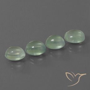 Shop natural 8.87ct 薄いペアーグリーン プレナイト gems, 楕円形, from 南アフリカ at GemSelect. In stock, global shipping!