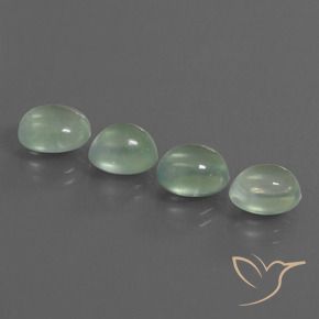 Shop natural 8.87ct 薄いペアーグリーン プレナイト gems, 楕円形, from 南アフリカ at GemSelect. In stock, global shipping!