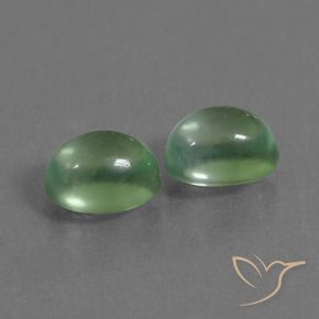 Shop natural 2.40ct アーシーグリーン プレナイト gems, 楕円形, from 南アフリカ at GemSelect. In stock, global shipping!