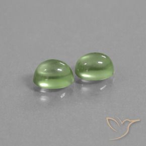 Shop natural 2.37ct イエローグリーン プレナイト gems, 楕円形, from 南アフリカ at GemSelect. In stock, global shipping!