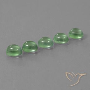 Shop natural 5.92ct ウォームグリーン プレナイト gems, 楕円形, from 南アフリカ at GemSelect. In stock, global shipping!
