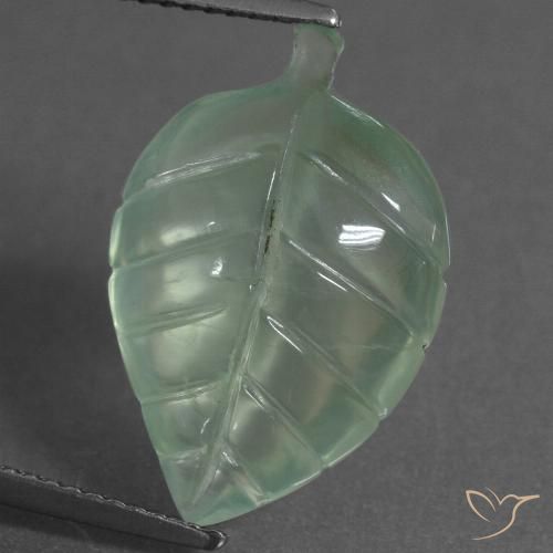 8.54ct 天然 ミントグリーン プレナイト, ファンシー, 透明