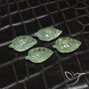 Shop natural 18.62ct 薄いアーシーグリーン プレナイト gems, ファンシー, from 南アフリカ at GemSelect. In stock, global shipping!