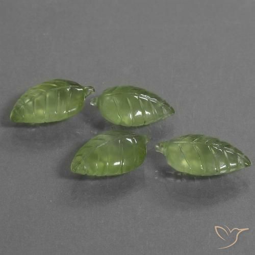 Shop natural 34.07ct ペアーグリーン プレナイト gems, ファンシー, from 南アフリカ at GemSelect. In stock, global shipping!