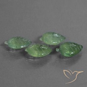 Shop natural 34.58ct アーシーグリーン プレナイト gems, ファンシー, from 南アフリカ at GemSelect. In stock, global shipping!