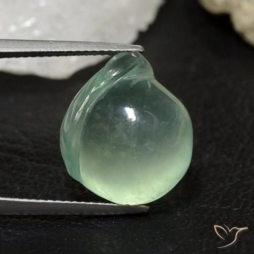 17.83ct 天然 ミントグリーン プレナイト, ファンシー, 透明