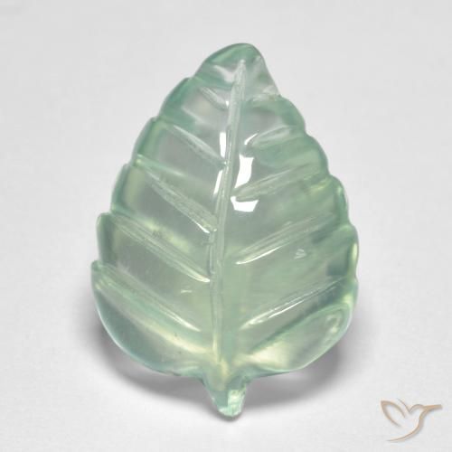 5.48ct 天然 薄いイエローグリーン プレナイト, ファンシー, 透明