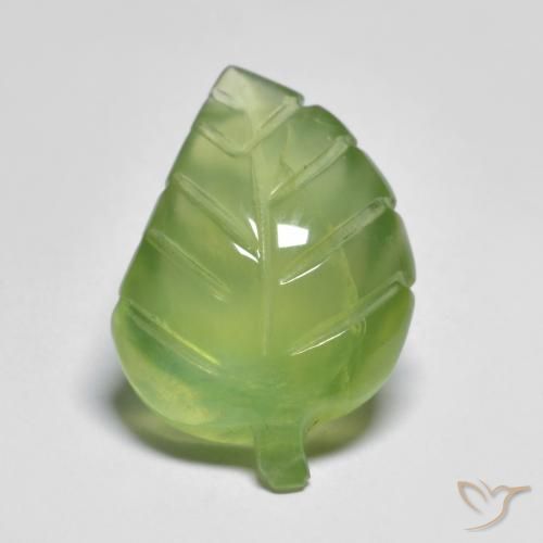 6.88ct 天然 ライムグリーン プレナイト, ファンシー, 透明