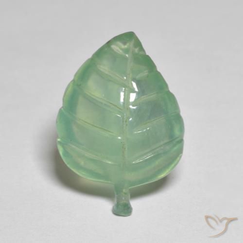7.60ct 天然 薄いミント プレナイト, ファンシー, 透明
