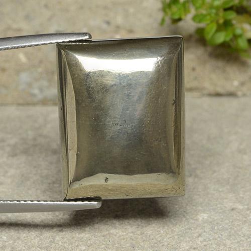 38.25カラットの天然ゴールド黄鉄鉱、バゲット、オペーク