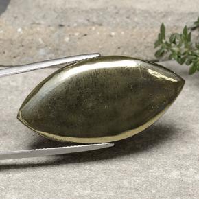 54.27カラットの天然ゴールド黄鉄鉱、マーキーズ、オペーク