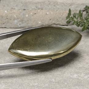 54.27カラットの天然ゴールド黄鉄鉱、マーキーズ、オペーク