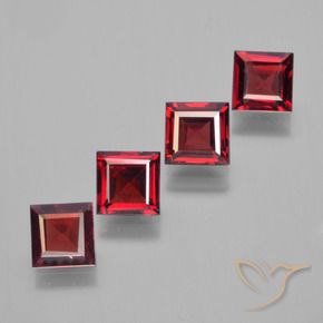 Shop natural 2.91ct ブラッドレッド パイロープガーネット gems, 四角形, from モザンビーグ at GemSelect. In stock, global shipping!