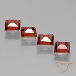 Shop natural 2.99ct ミディアムレッド パイロープガーネット gems, 四角形, from モザンビーグ at GemSelect. In stock, global shipping!