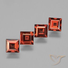 Shop natural 2.75ct ミディアムレッド パイロープガーネット gems, 四角形, from モザンビーグ at GemSelect. In stock, global shipping!