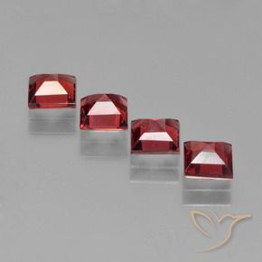 Shop natural 2.77ct 濃いブラッドレッド パイロープガーネット gems, 四角形, from モザンビーグ at GemSelect. In stock, global shipping!
