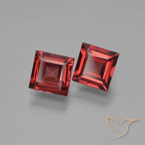 Shop natural 1.47ct 濃いブラッドレッド パイロープガーネット gems, 四角形, from モザンビーグ at GemSelect. In stock, global shipping!