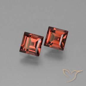 Shop natural 1.55ct 濃いベリーレッド パイロープガーネット gems, 四角形, from モザンビーグ at GemSelect. In stock, global shipping!